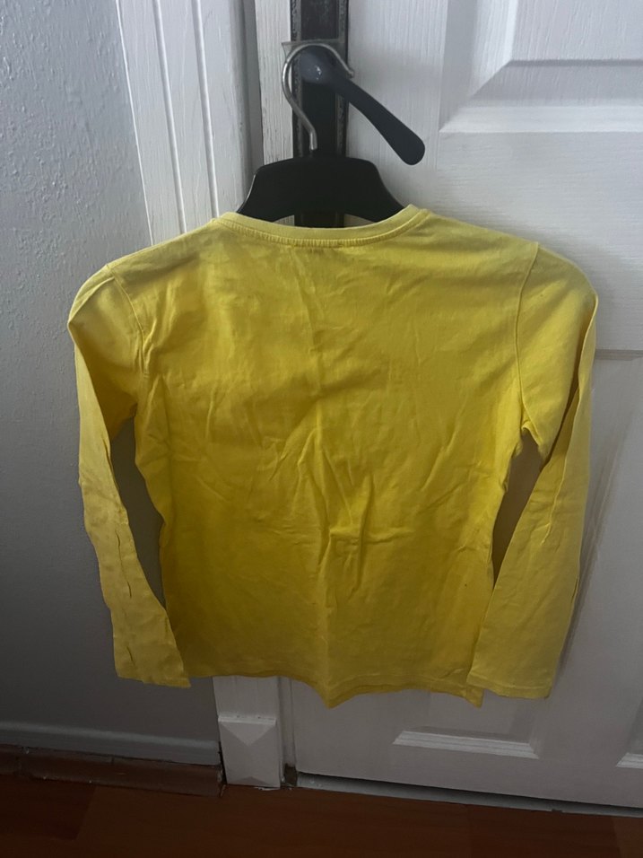 Sarı Baskılı Erkek Çocuk Sweatshirt - Görsel 2