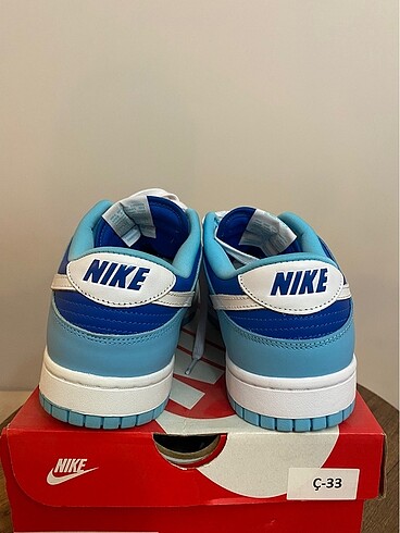 44 Beden mavi Renk Nike Dunk Low Argon Blue