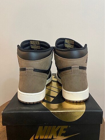 38 Beden kahverengi Renk Nike Air Jordan 1 Hıgh Palomino