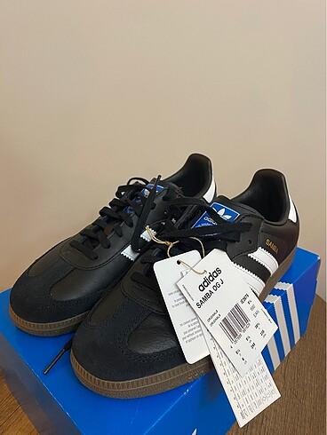 38,5 Beden siyah Renk Adidas Samba OG Black Whıte