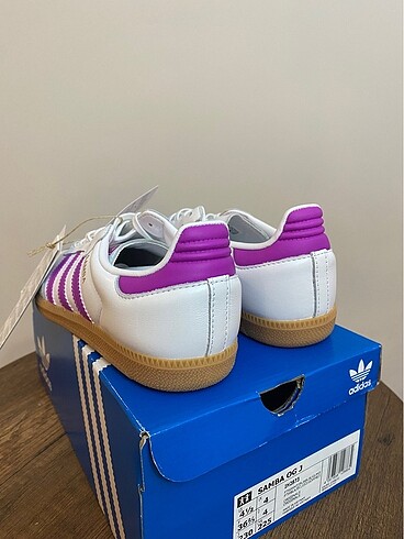 39 Beden beyaz Renk Adidas Samba OG White Pink