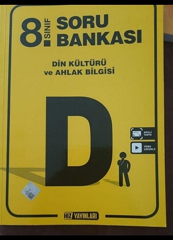 HIZ YAYINLARI 8.SINIF DİN KÜLTÜRÜ SORU BANKASI 
