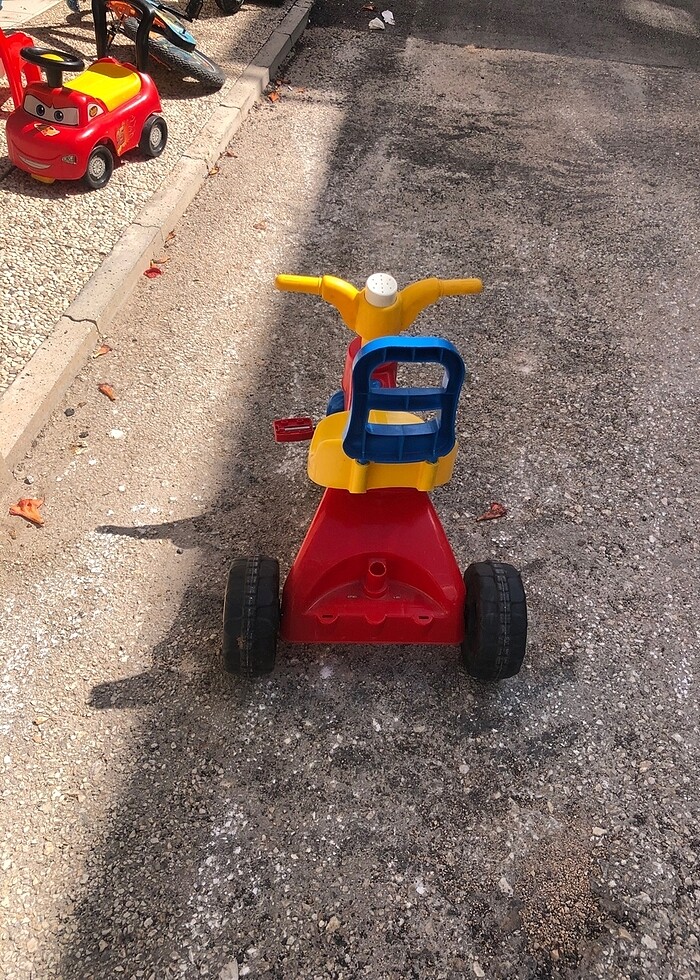 3 tekerlekli plastik bisiklet - Görsel 4