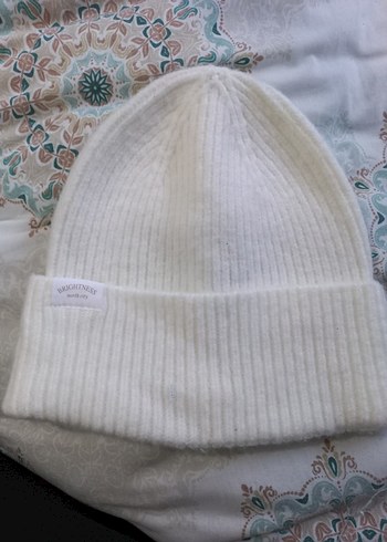 Bershka Beyaz Kadın Bere