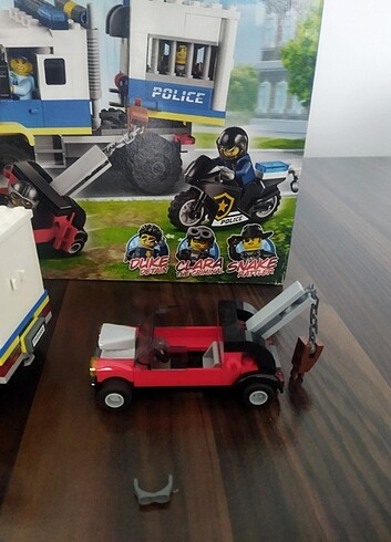 Beden LEGO hırsız polis seti