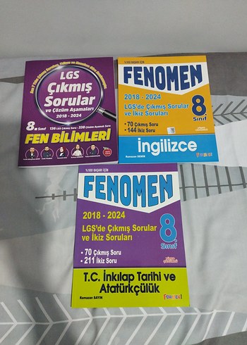 LGS 8. Sınıf Fen Bilimleri, İngilizce ve İnkılap Tarihi testi