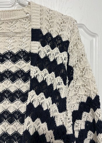 Desenli Bohem Kadın Hırka - Görsel 2