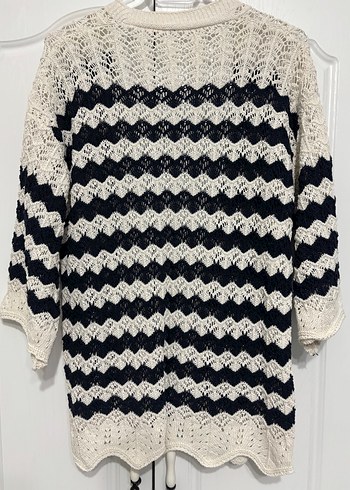 Desenli Bohem Kadın Hırka - Görsel 5