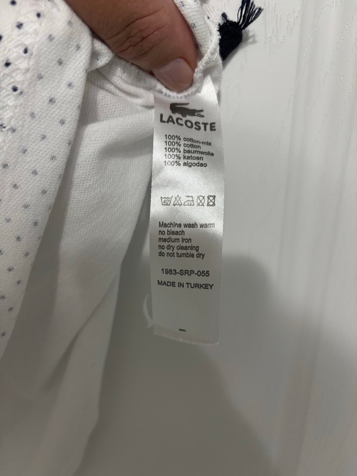 Erkek Beyaz Düğmeli Polo Tişört - Görsel 4