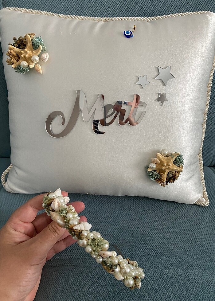 Takı Yastığı - Anne Tacı - Görsel 2