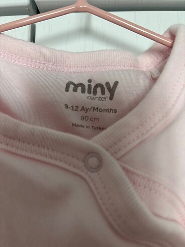 9 Ay Beden Miny Center Kız Bebek Uyku Tulumu