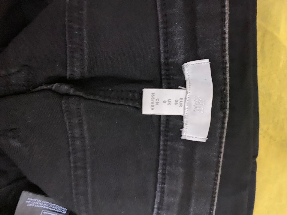 Siyah  Kadın Denim Pantolon - Görsel 4