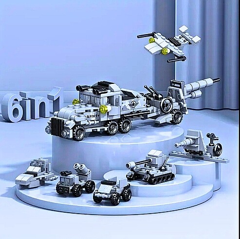 Uçaksavar Tır Lego Oyuncak
