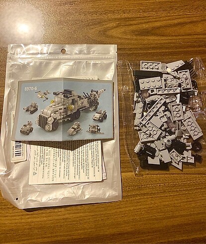Beden Renk Uçaksavar Tır Lego Oyuncak