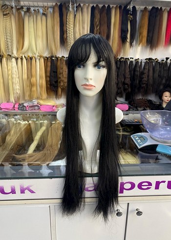 Siyah Püsküllü Gotik Kadın Saç Aksesuarı - Görsel 2