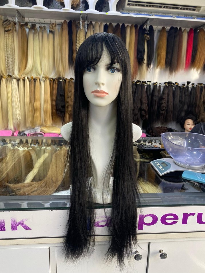 Siyah Püsküllü Gotik Kadın Saç Aksesuarı - Görsel 4