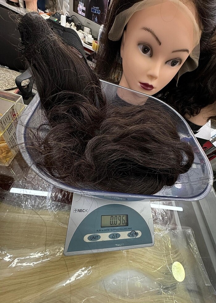 Orijinal gercek saç - Görsel 5