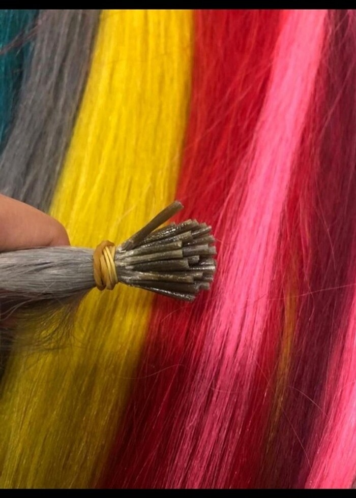 Renkli sac - Görsel 3