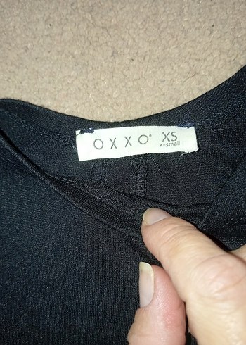 oxxo Kemer Detaylı Siyah Midi Elbise