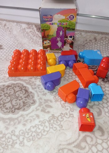  Beden Renkli Lego Blok Seti 15 Parça