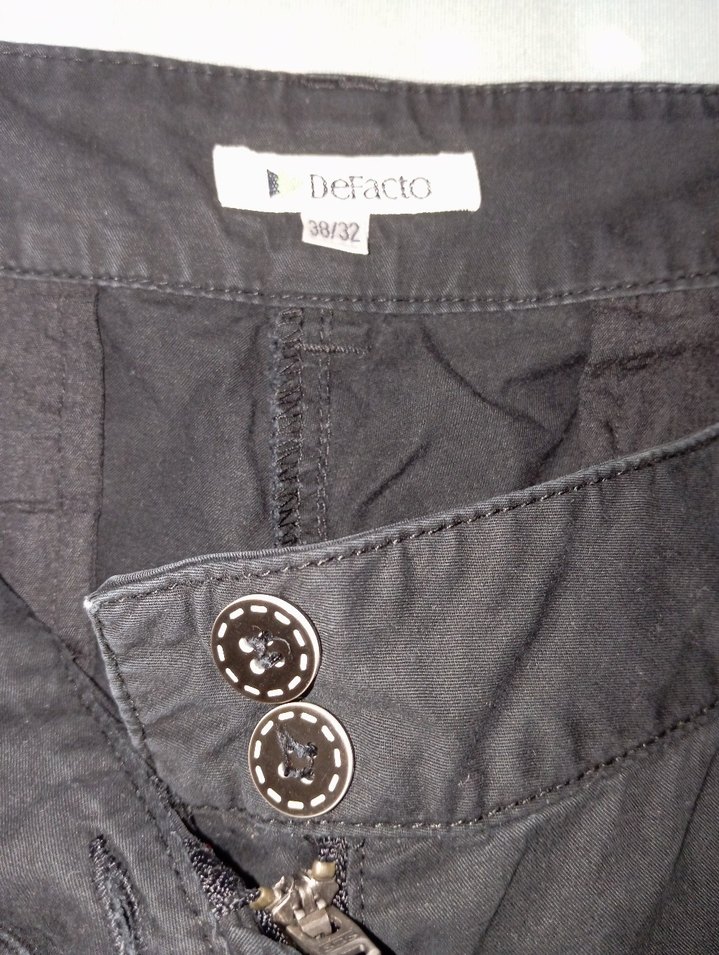 Kadın Defacto kadın siyah pantolon - Görsel 2