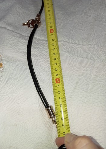 Altın Renkli Kuru kafa Kolye - Görsel 5