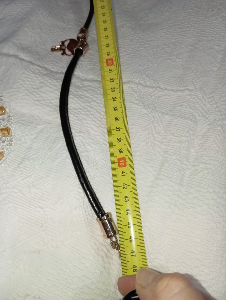 Altın Renkli Kuru kafa Kolye - Görsel 5