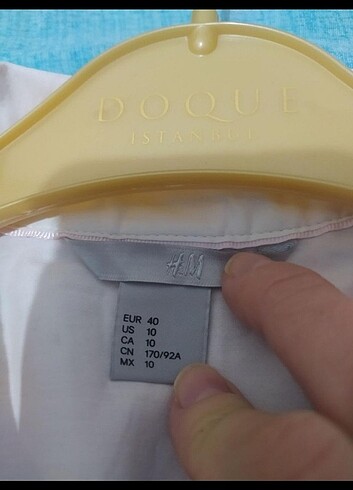 l Beden ten rengi Renk Kadın bluz , gömlek H&M marka sıfır