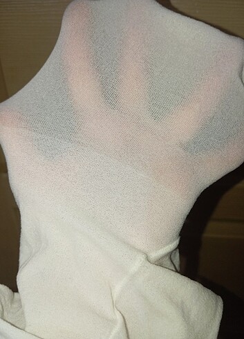 Kız çocuk külotlu çorap beyaz sıfır - Görsel 2