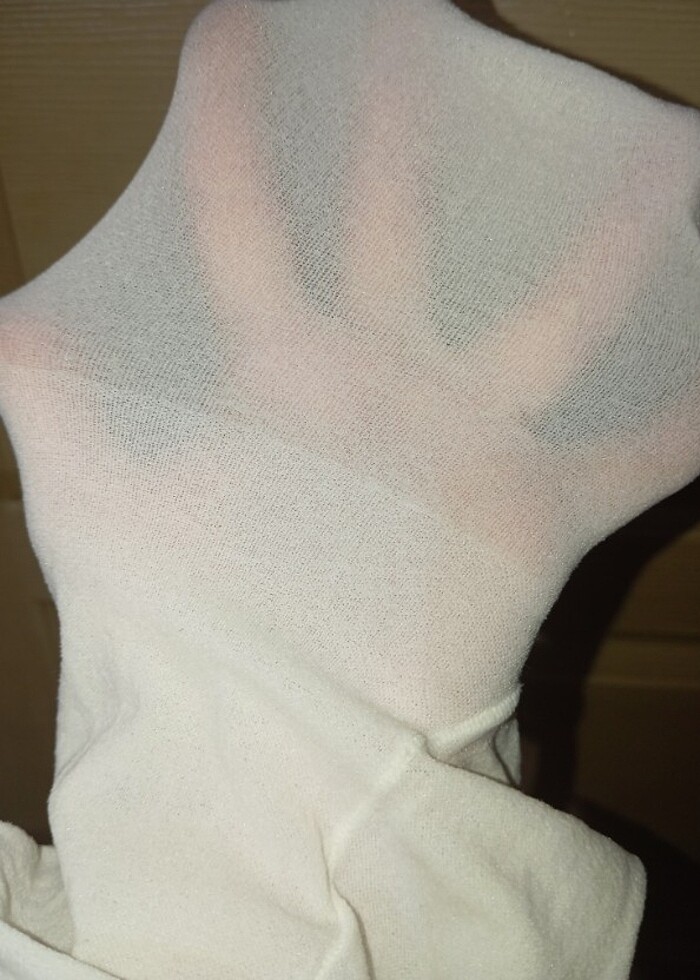 Kız çocuk külotlu çorap beyaz sıfır - Görsel 2