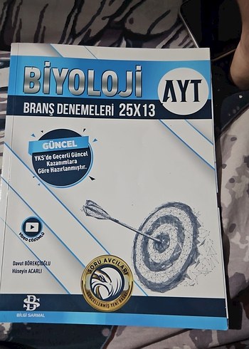 AYT Biyoloji Branş Denemeleri Kitabı
