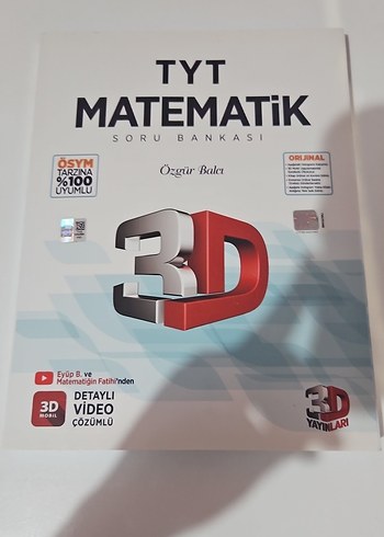 TYT Matematik 3D Soru Bankası Özgür Balcı
