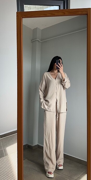 s Beden ten rengi Renk S beden massimo dutti alt üst takım