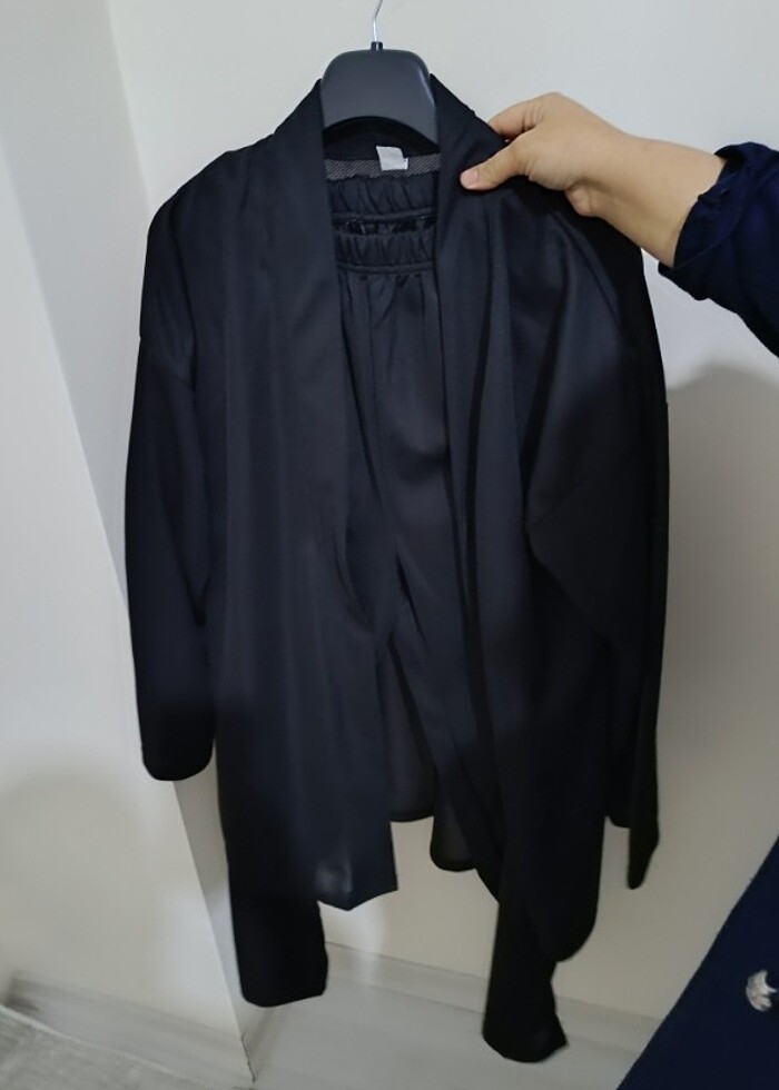 İkili kimono takım salaş bol - Görsel 3