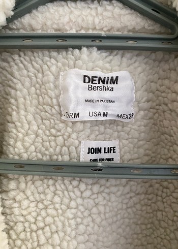 Bershka Yünlü Kot Ceket
