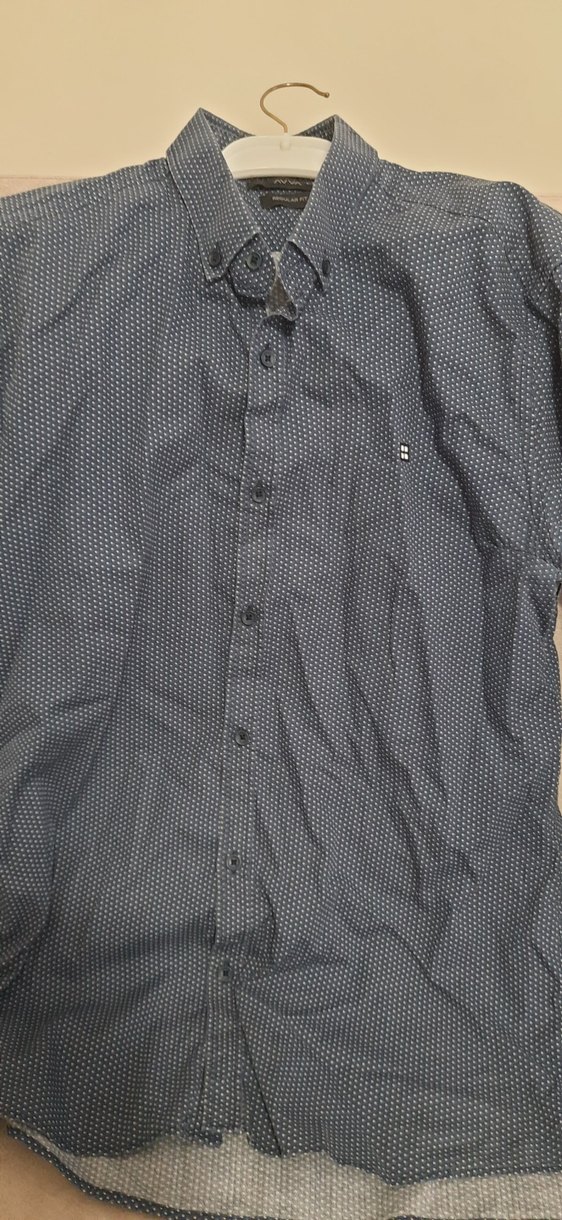 Düğmeli Regular Fit Erkek Gömlek - Görsel 2