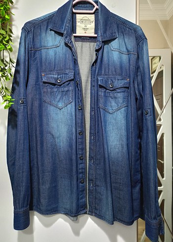 LC Waikiki Erkek Lacivert Denim Gömlek LCWJEANS