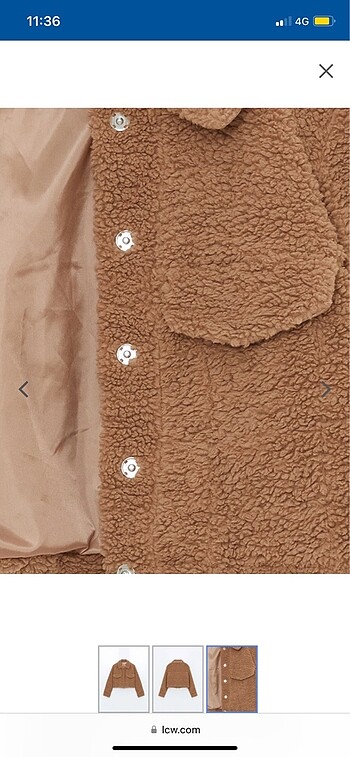 LC Waikiki LC WAİKİKİ PELUŞ CEKET