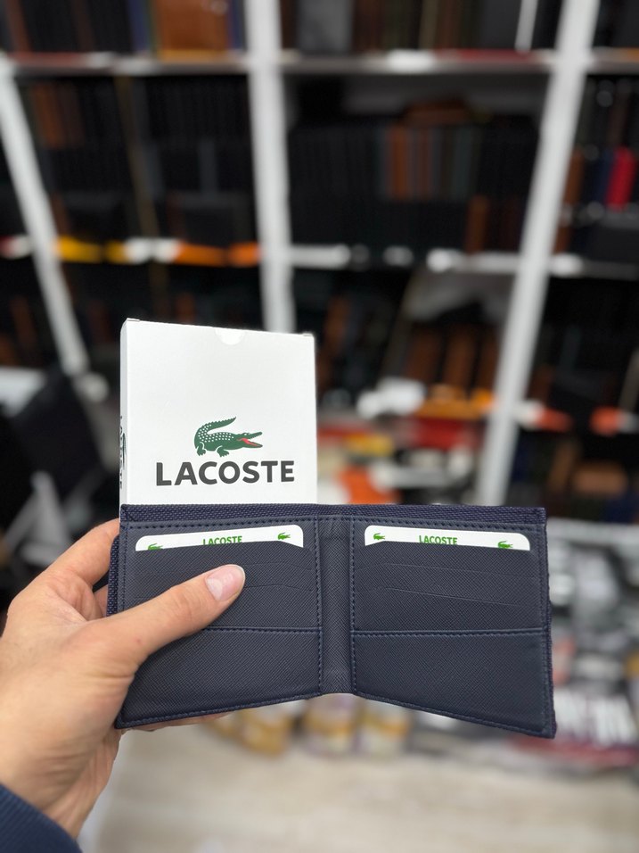 Lacoste Lacivert Erkek Cüzdan - Görsel 3
