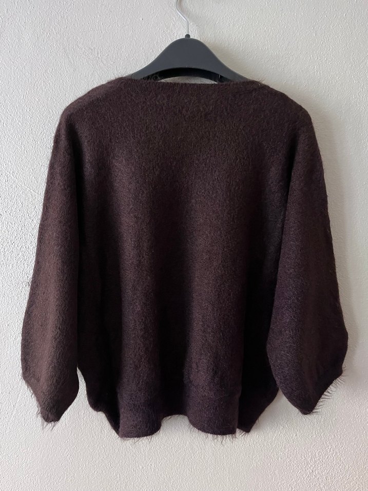 Kahverengi  Yumoş Kazak - Görsel 4