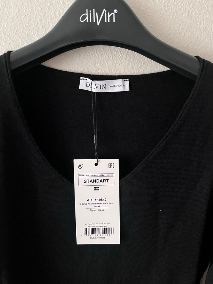 Kaşmir Karışımlı Kazak - Görsel 3