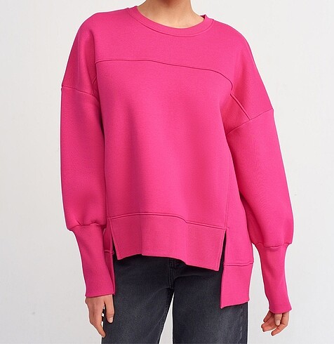 PEMBE SWEATSHIRT