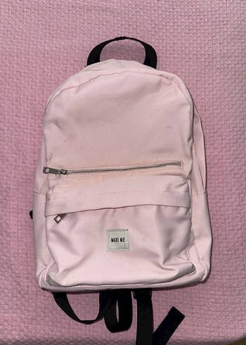 Bershka Açık Pembe Kadın Sırt Çantası