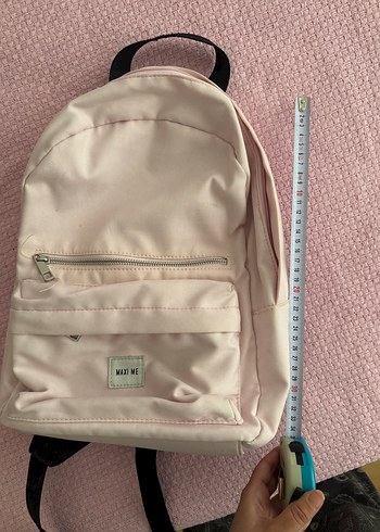  Beden pembe Renk Bershka Açık Pembe Kadın Sırt Çantası