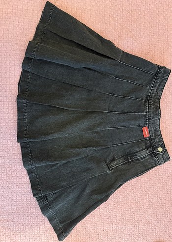 H&M Pilili Denim Mini Etek