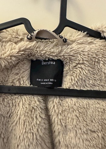 s Beden siyah Renk Bershka Kapüşonlu Kadın Mont
