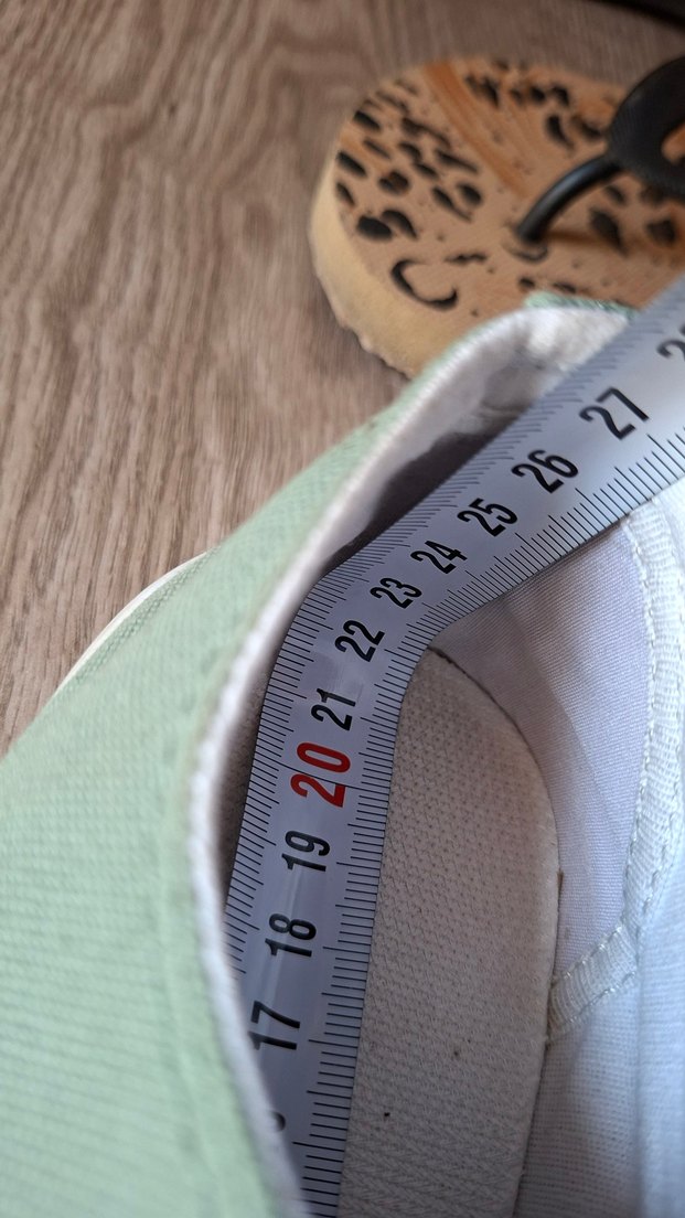 mint yeşili converse model yazlık bez ayakkabı — görsel 4/7