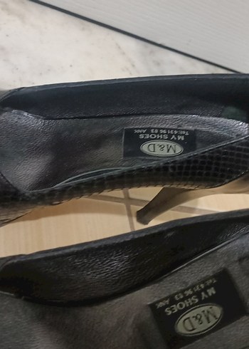 siyah gece ayakkabisi - Görsel 2