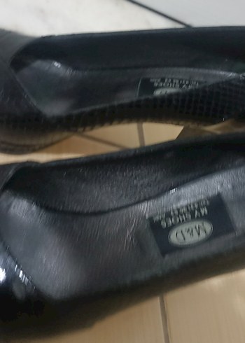 siyah gece ayakkabisi - Görsel 3