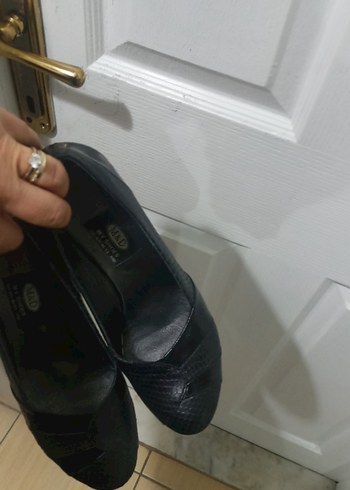 siyah gece ayakkabisi - Görsel 4